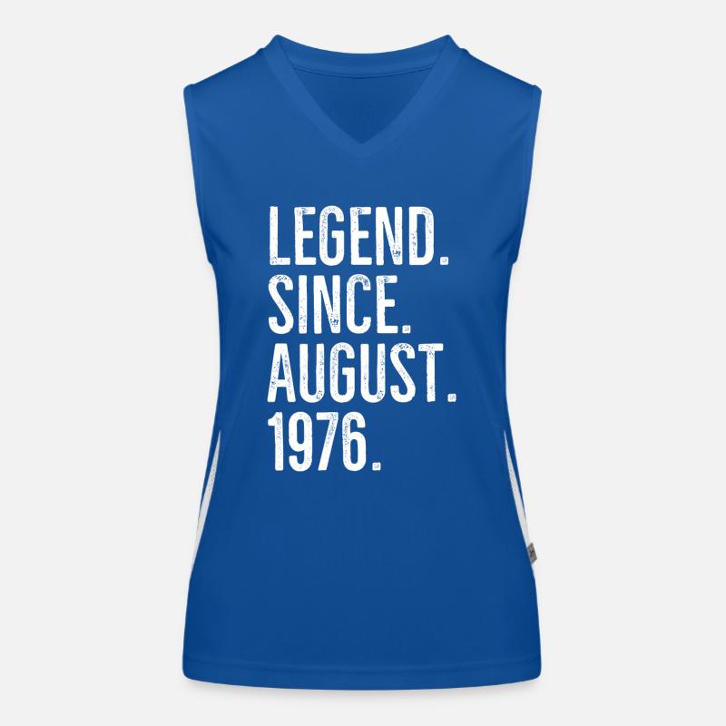 Legend Since August 1976 Women's Functional Contrast Tank Top