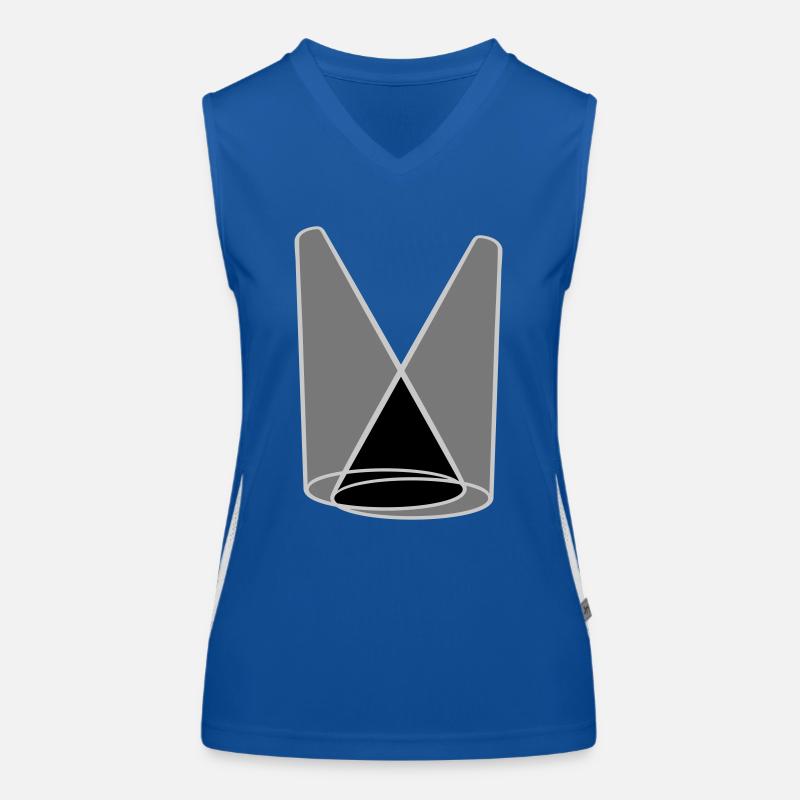 Stage 2 Spotlight Light Cone Women's Functional Contrast Tank Top
