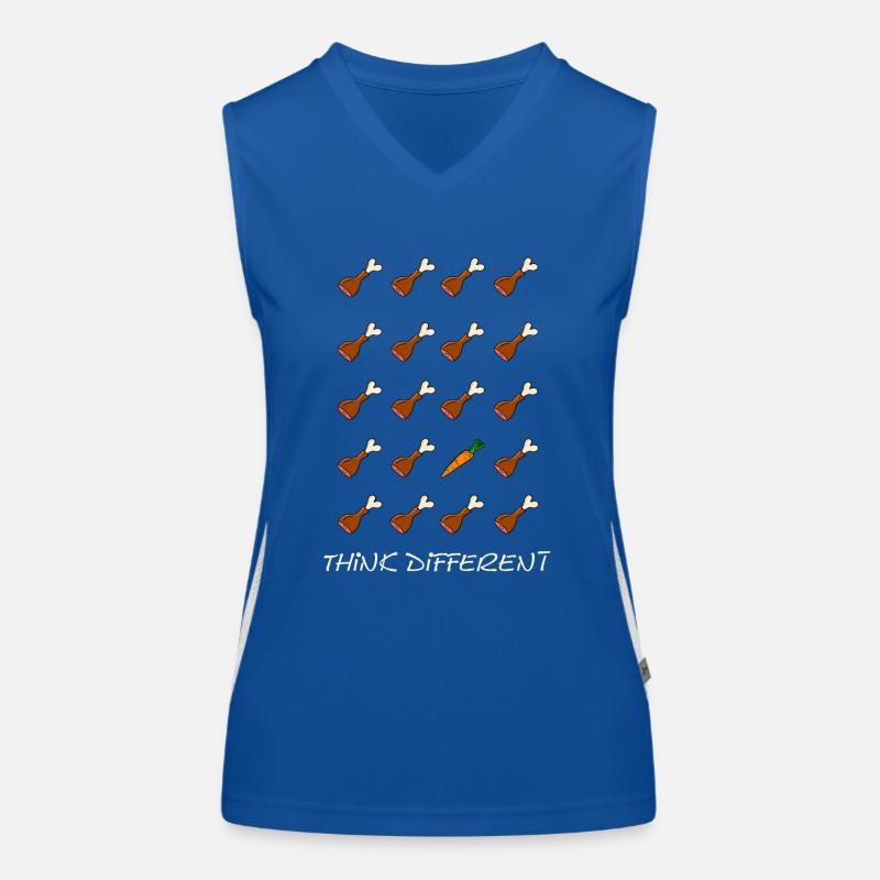 Pensez différemment Débardeur respirant contrasté Femme