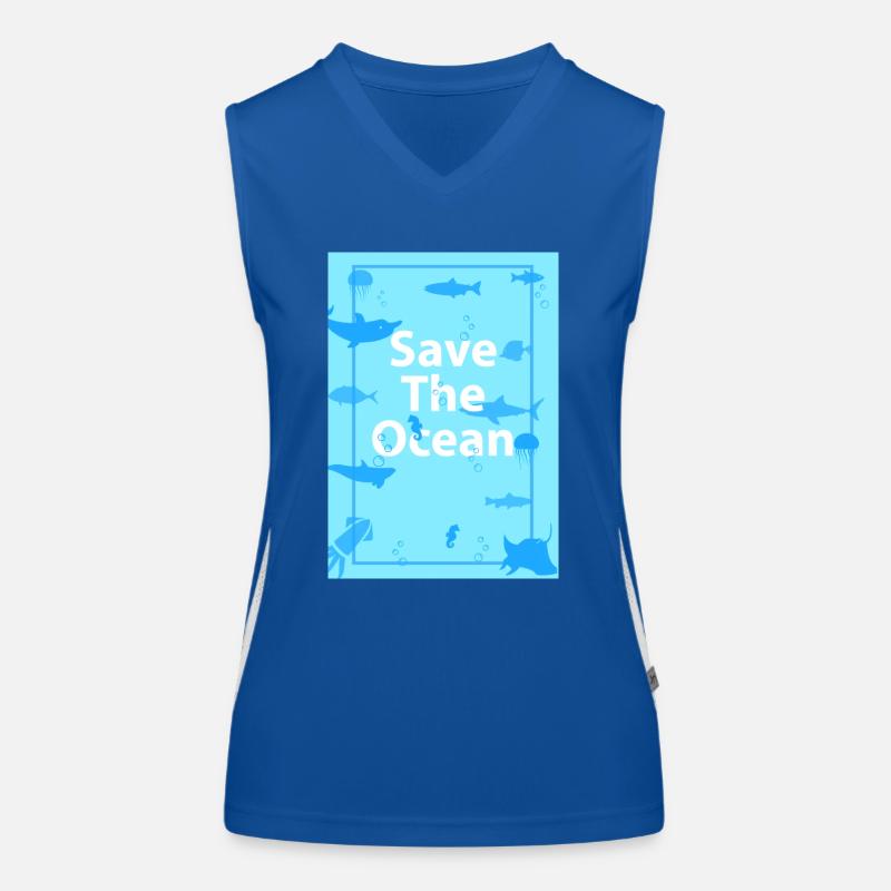 Fig. 3 Women's Functional Contrast Tank Top