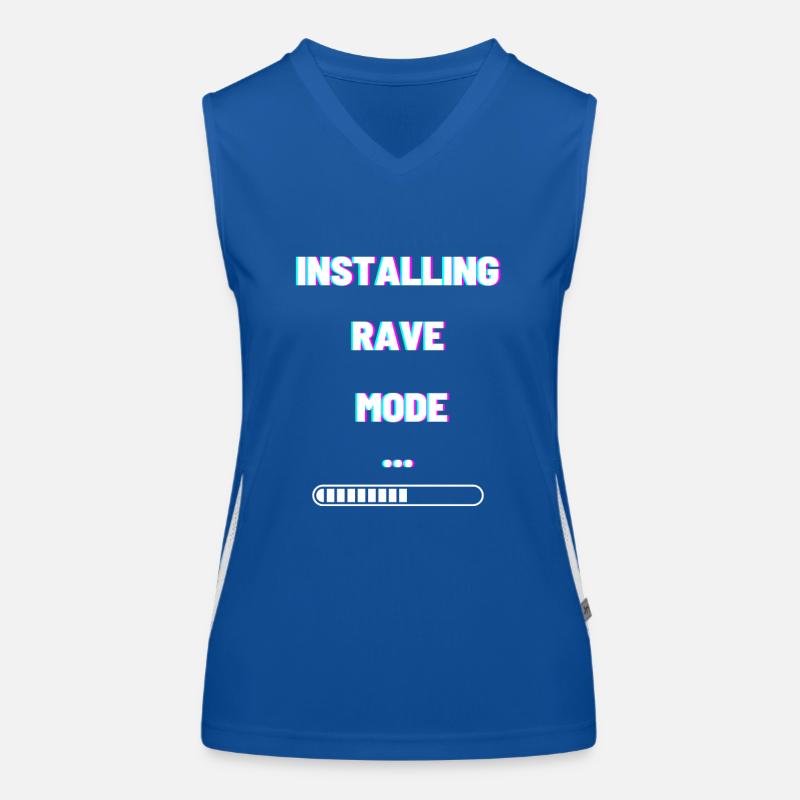 Installing rave mode light Women's Functional Contrast Tank Top