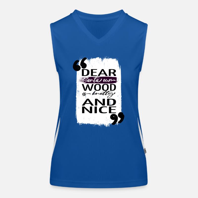 Dinosaur Bodybuilder Christmas Present Beard Happy Women's Functional Contrast Tank Top