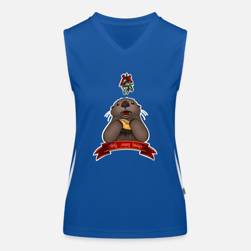 Tazz spricht | Chrimbus Merch Funktionelles Kontrast-Tank Top für Frauen