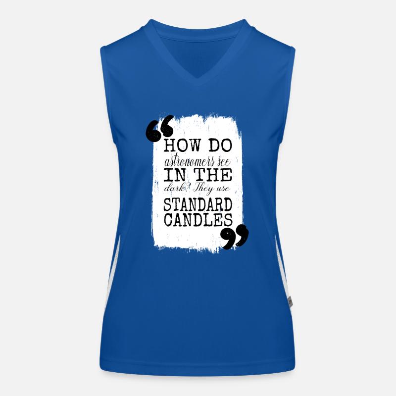 present idea physics conspiracy weightless Funktionelles Kontrast-Tank Top für Frauen