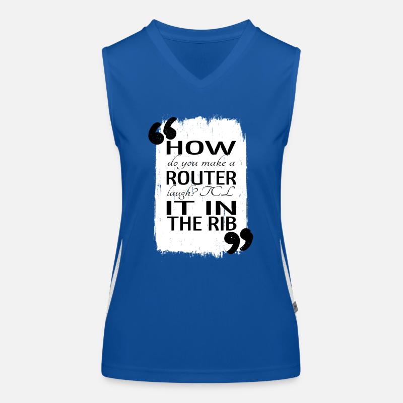 Frontend Developer Informatics Nurse Girl Women's Functional Contrast Tank Top