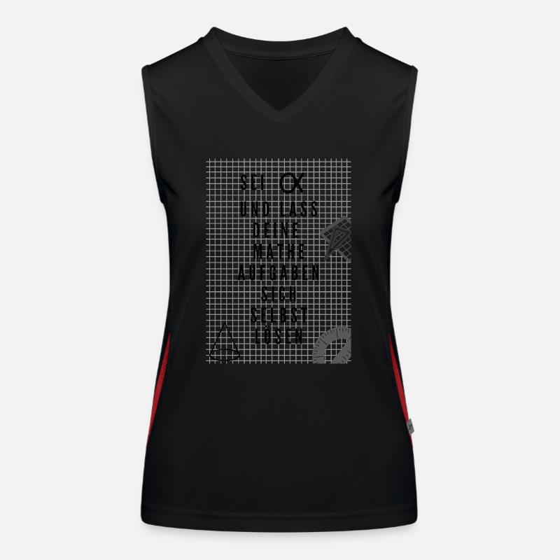 Alpha Funktionelles Kontrast-Tank Top für Frauen