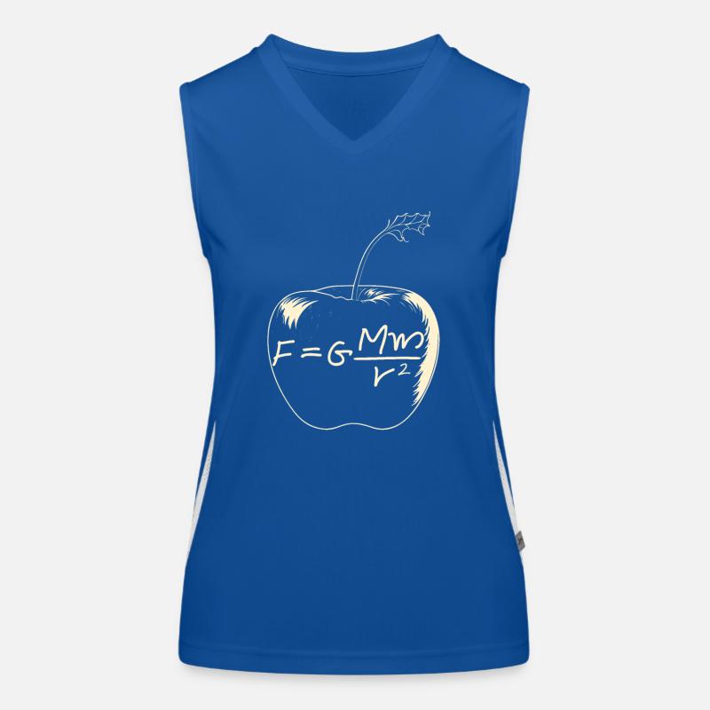 Newton's Apple Women's Functional Contrast Tank Top