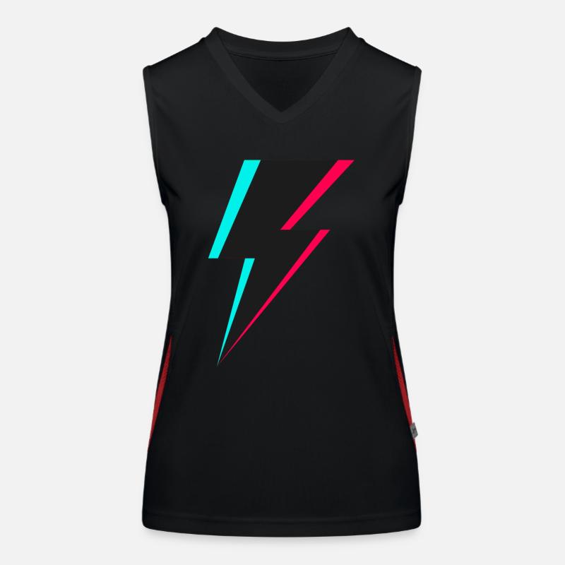 Lightning Logo Women's Functional Contrast Tank Top