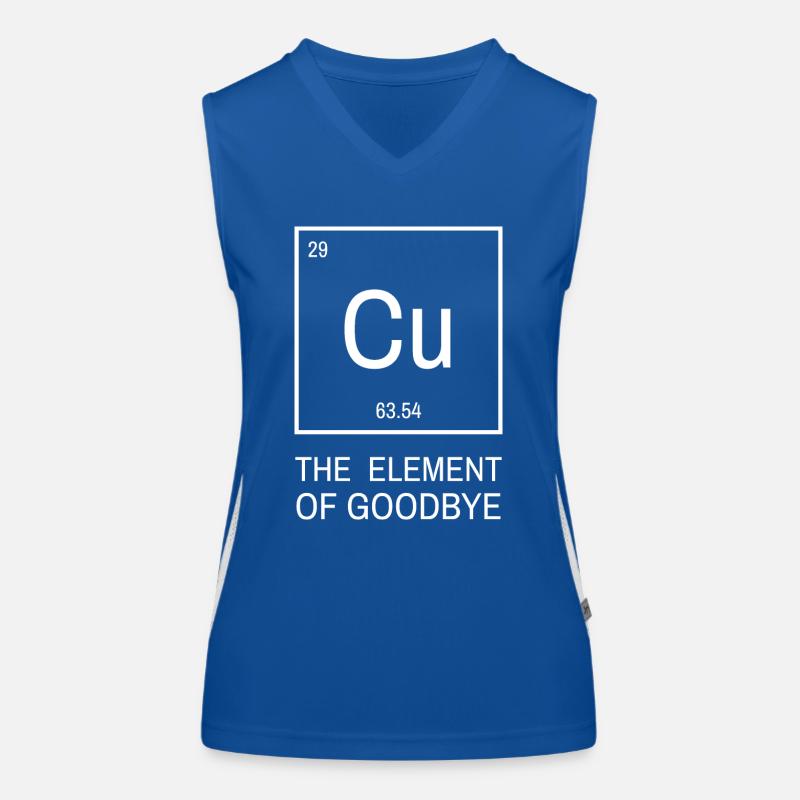 Cu Élément d’adieu | Élément d’adieu Débardeur respirant contrasté Femme