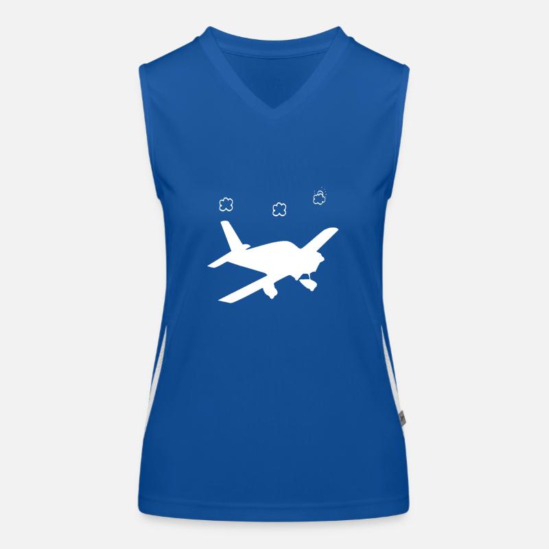 plane Women's Functional Contrast Tank Top