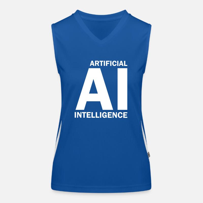 Artificial Intelligence Women's Functional Contrast Tank Top