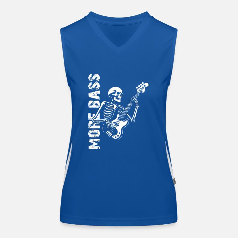 Plus Basse - Skeleton avec Basse Débardeur respirant contrasté Femme