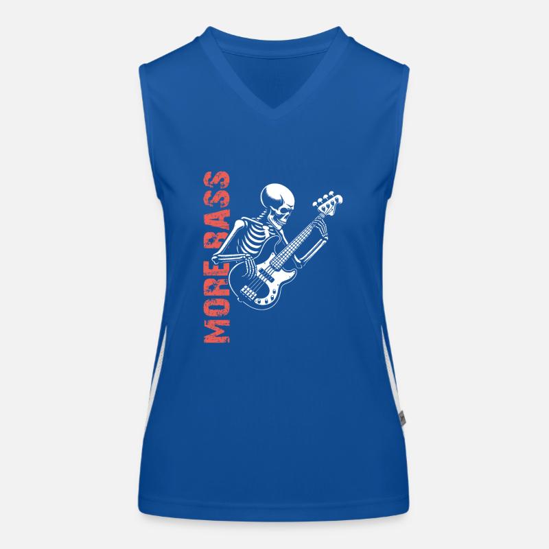 Plus Basse - Skeleton avec Basse Débardeur respirant contrasté Femme