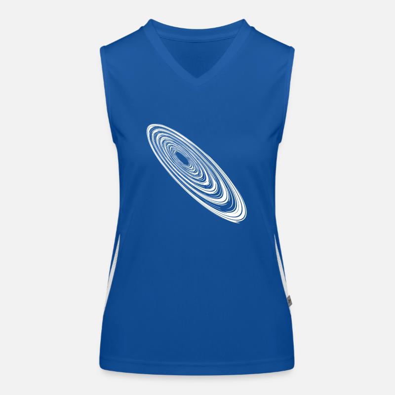 Elliptical Orbits Grunge Orbits Women's Functional Contrast Tank Top
