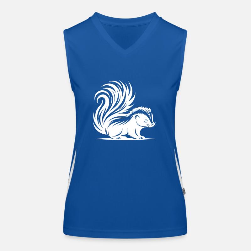 Bébé mouffette câlin Débardeur respirant contrasté Femme