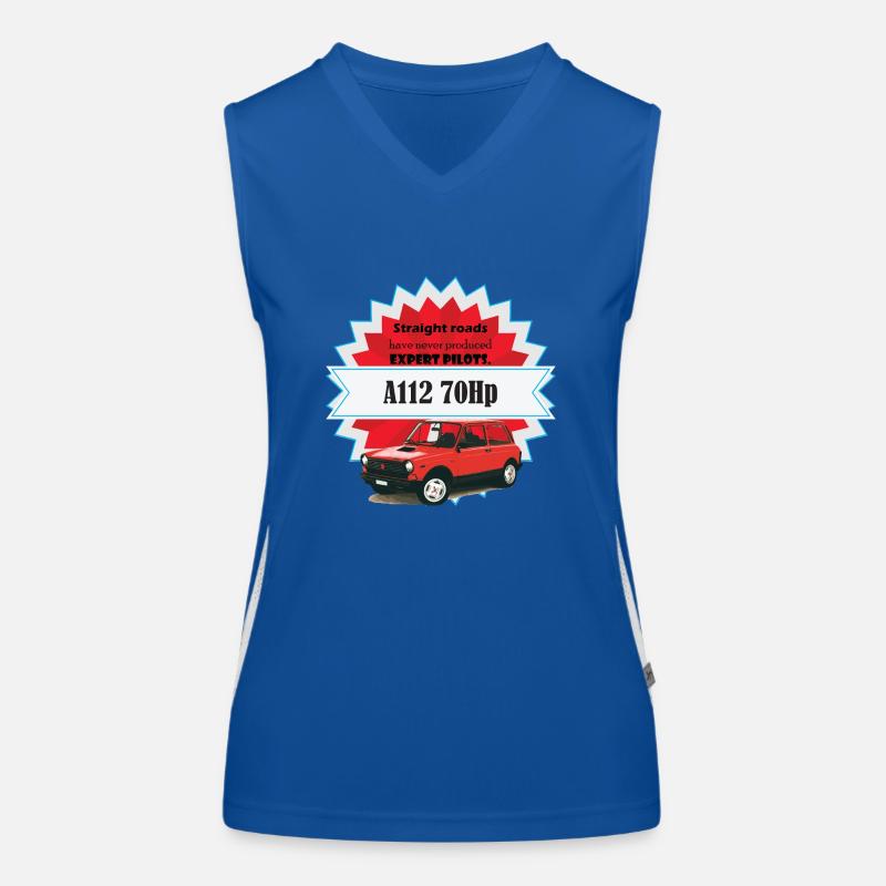 A112 - gerade Straßen Funktionelles Kontrast-Tank Top für Frauen