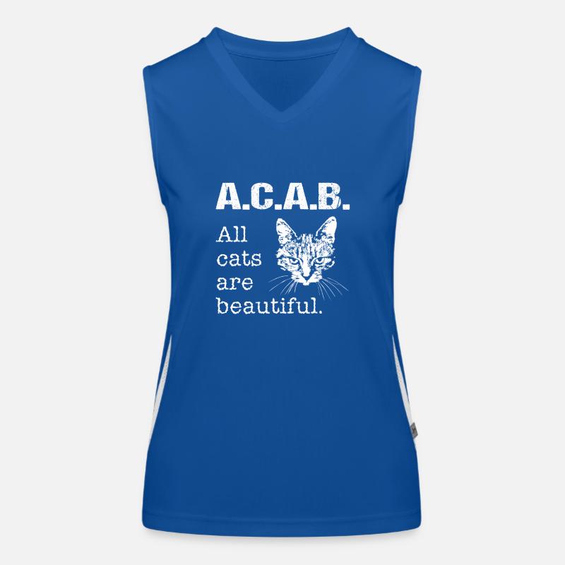 a c a b Funktionelles Kontrast-Tank Top für Frauen
