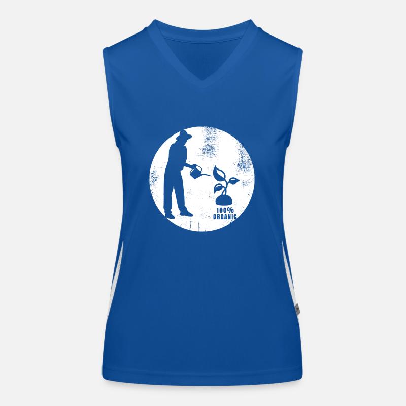 Bio Gärtner Funktionelles Kontrast-Tank Top für Frauen