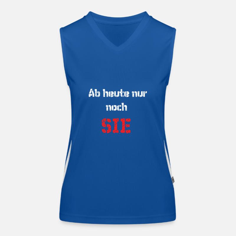 Sie Jugendweihe Funktionelles Kontrast-Tank Top für Frauen
