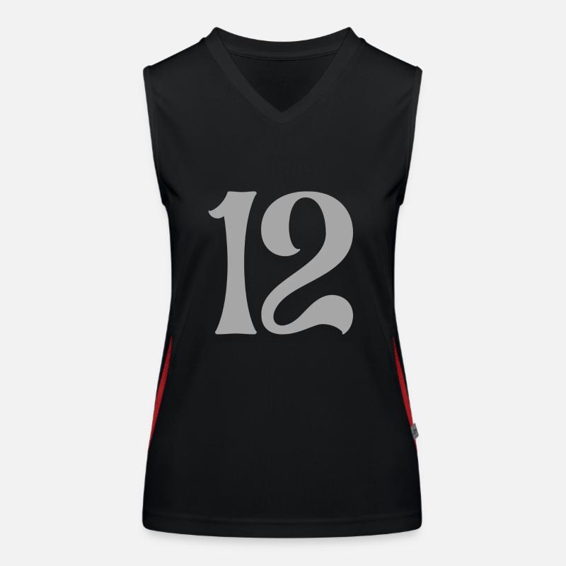 12 Women's Functional Contrast Tank Top