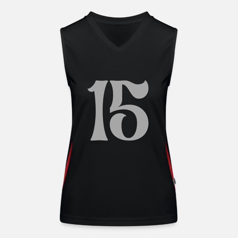 15 Women's Functional Contrast Tank Top