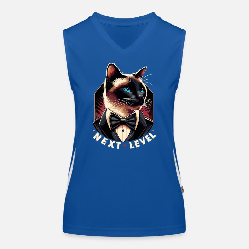 Siam Katze Siamkatze Next Level Anzug Geschenk Funktionelles Kontrast-Tank Top für Frauen