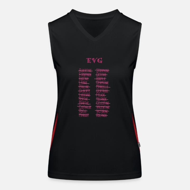 EVG Débardeur respirant contrasté Femme