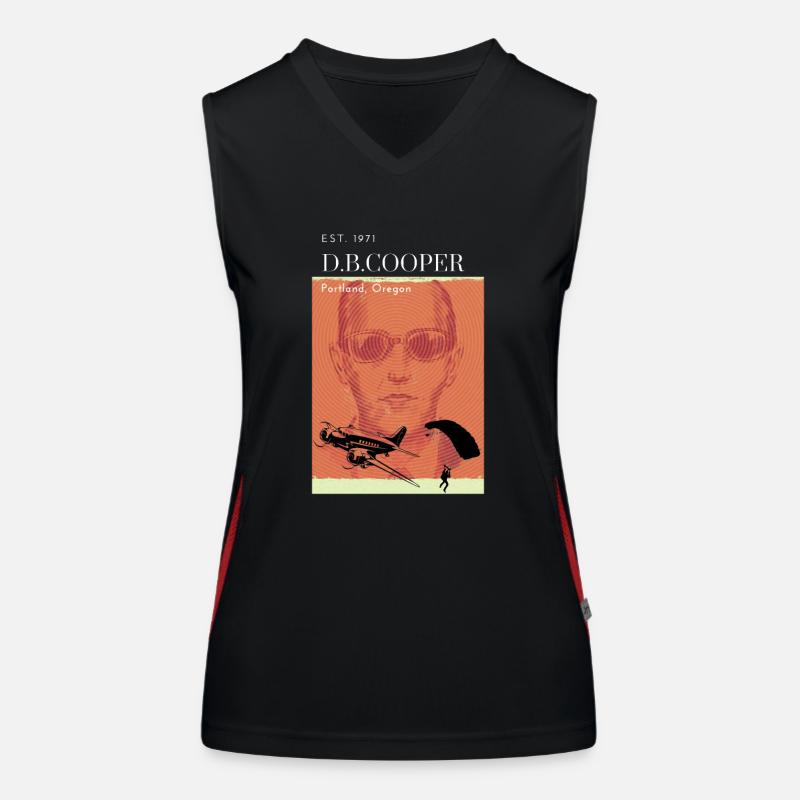 DB Cooper Funktionelles Kontrast-Tank Top für Frauen