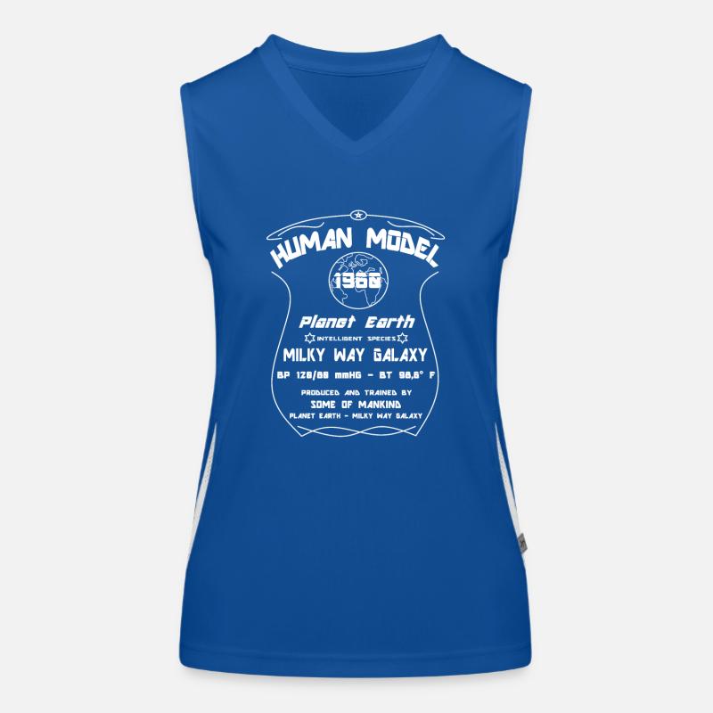 1960 Funktionelles Kontrast-Tank Top für Frauen