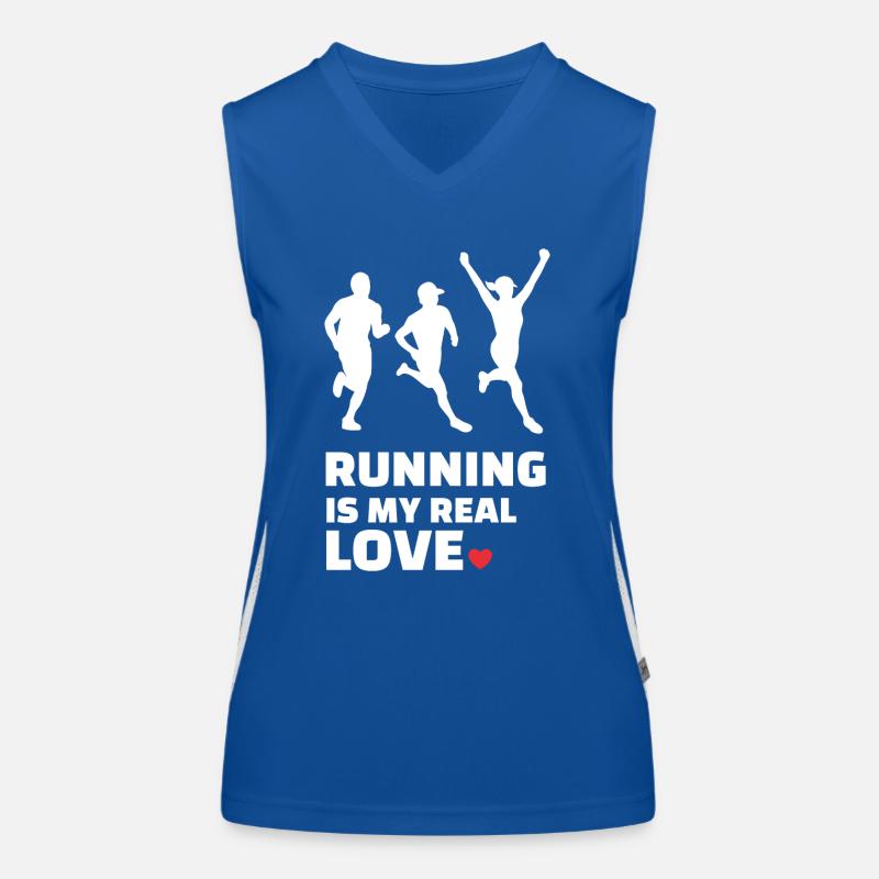 I love racing Women's Functional Contrast Tank Top