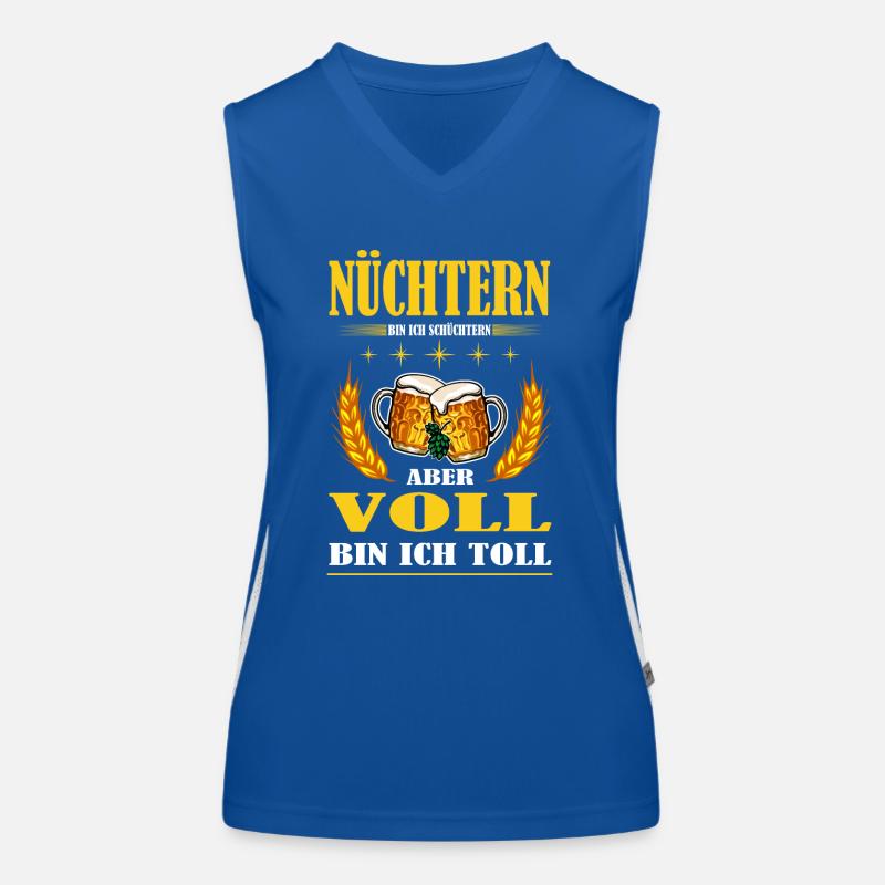 Nüchtern Funktionelles Kontrast-Tank Top für Frauen