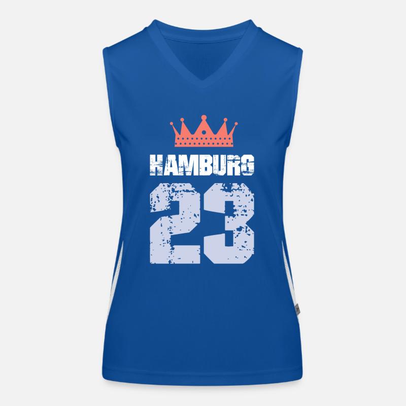 Hambourg 23 Maillot 2023 Débardeur respirant contrasté Femme