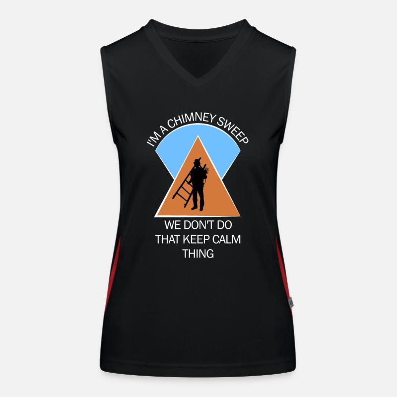 Chimney Sweep Chimney Sweep Women's Functional Contrast Tank Top