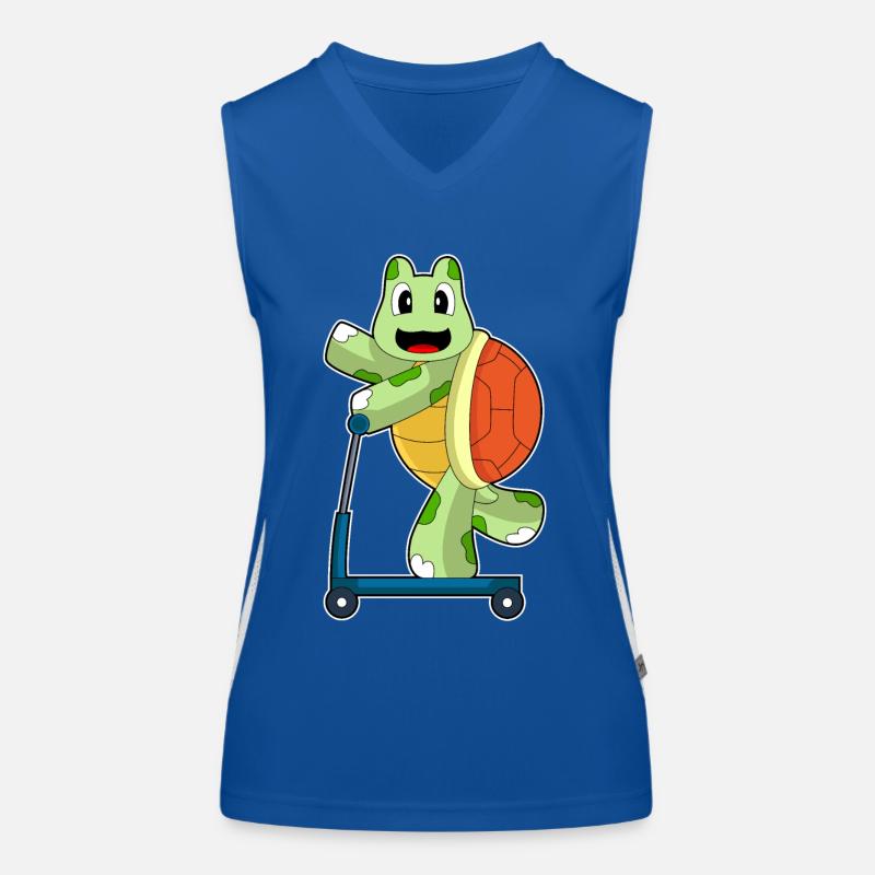 Turtle Roller Débardeur respirant contrasté Femme