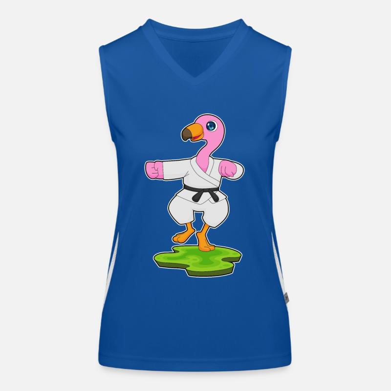 Flamingo Arts Martiaux Débardeur respirant contrasté Femme