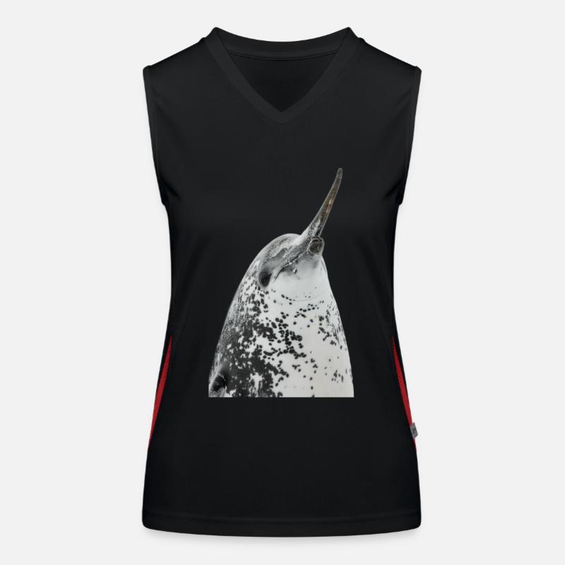 Narwhal Women's Functional Contrast Tank Top