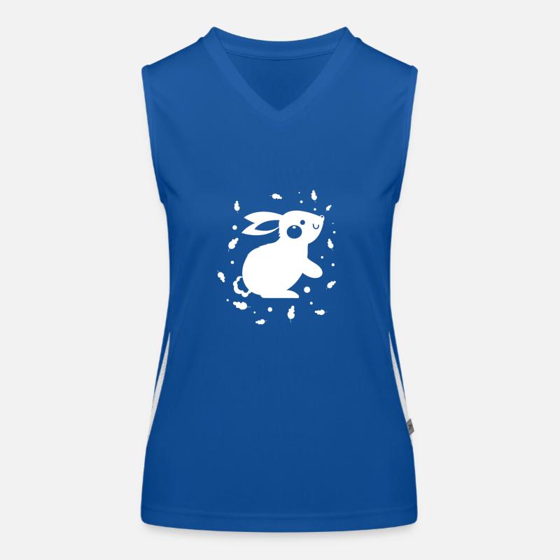 Rabbit Rabbit Nature Conservation Women's Functional Contrast Tank Top