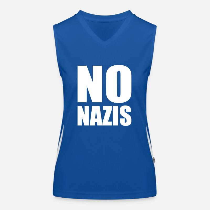 No nazis Débardeur respirant contrasté Femme