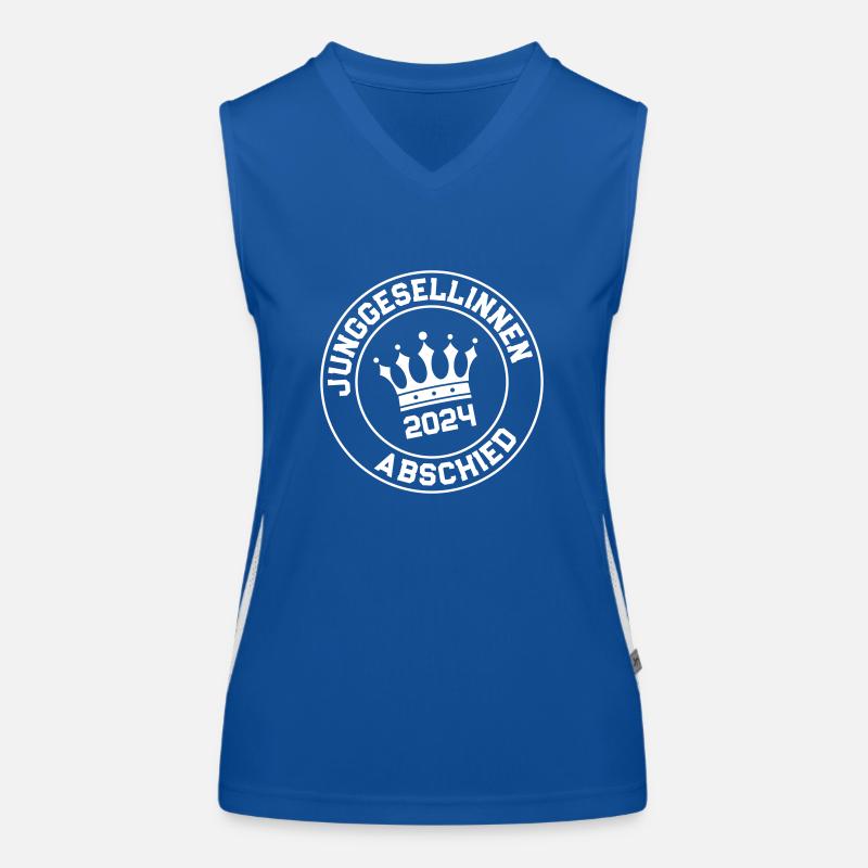 Junggesellinnenabschied 2024 Jga Funktionelles Kontrast-Tank Top für Frauen