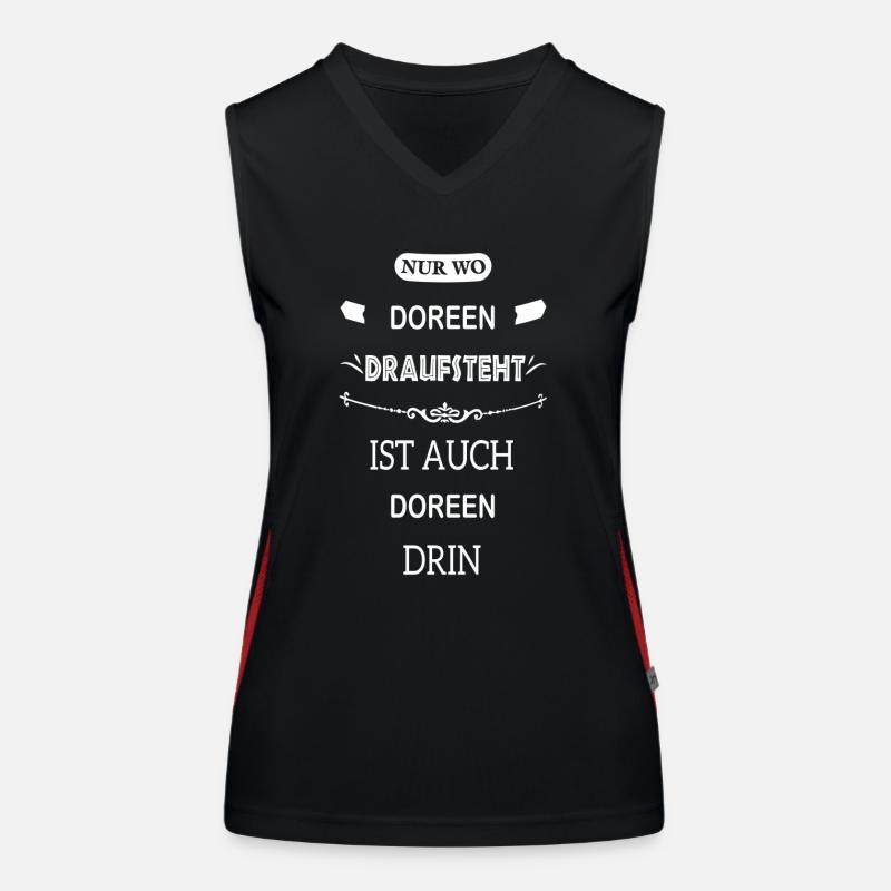 DOREEN Funktionelles Kontrast-Tank Top für Frauen