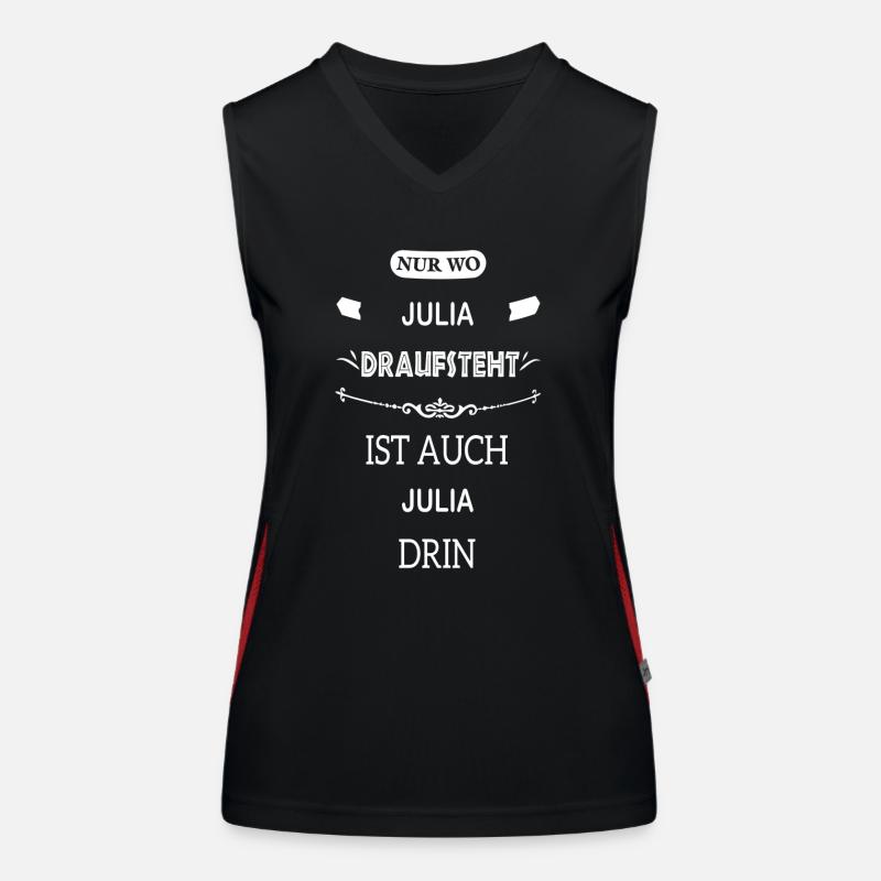 JULIA Funktionelles Kontrast-Tank Top für Frauen