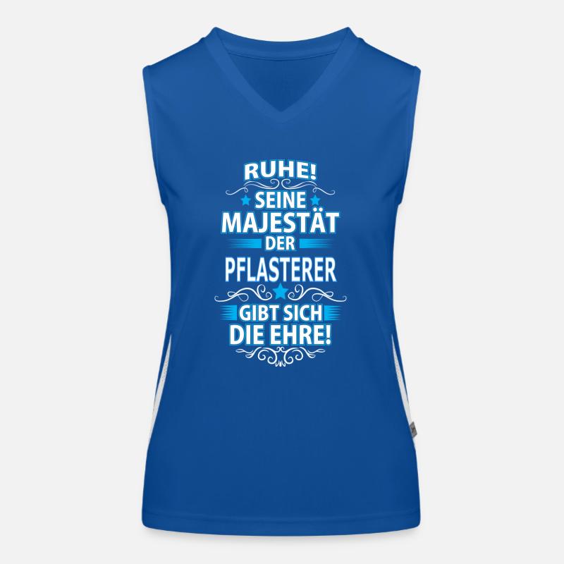 PFLASTERER Funktionelles Kontrast-Tank Top für Frauen