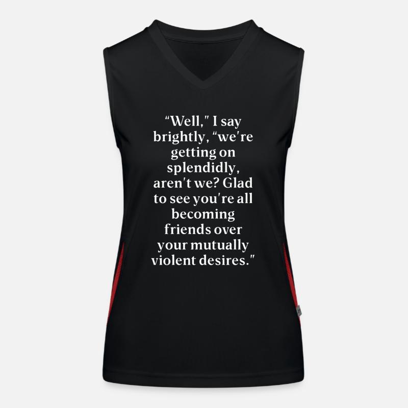 Quote Women's Functional Contrast Tank Top