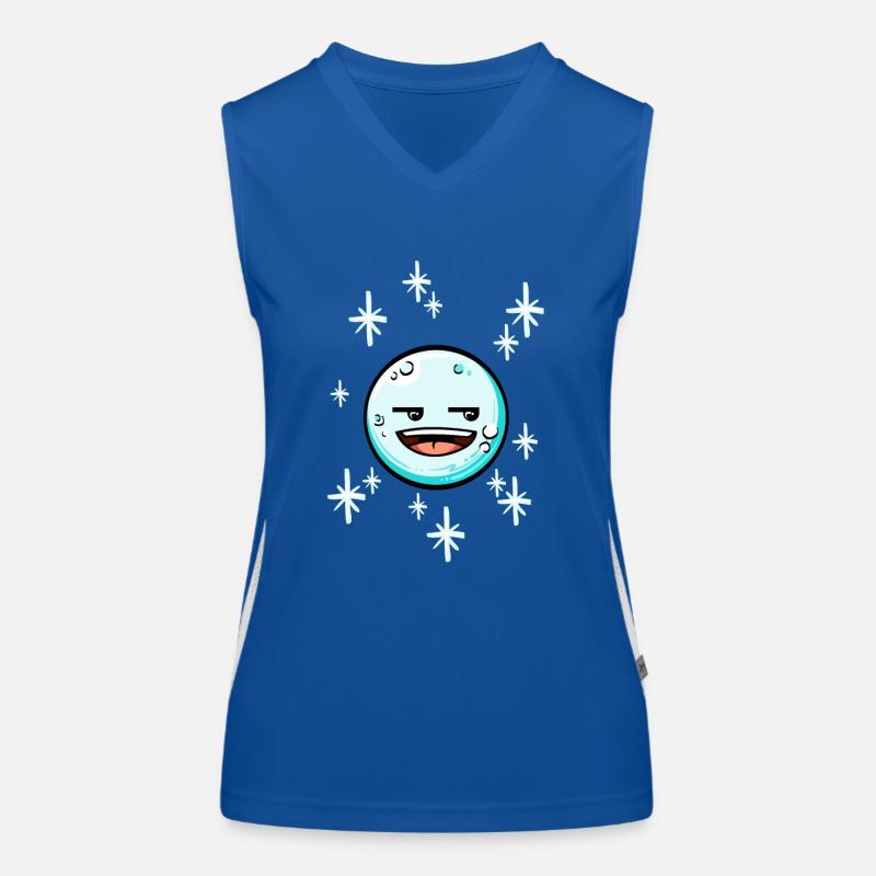 Schneeball #5/9 Funktionelles Kontrast-Tank Top für Frauen