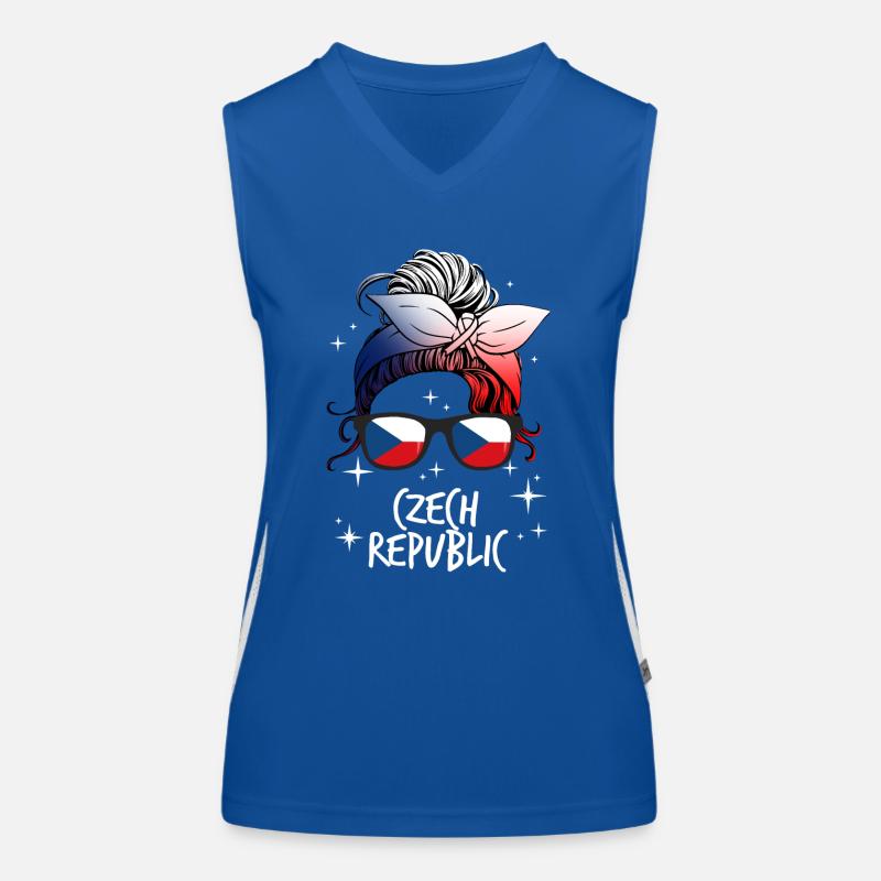 République tchèque Débardeur respirant contrasté Femme