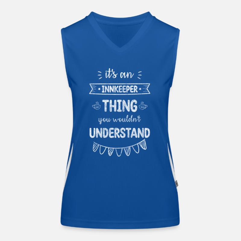 Gaststätte Beruf Gemütlich Funktionelles Kontrast-Tank Top für Frauen