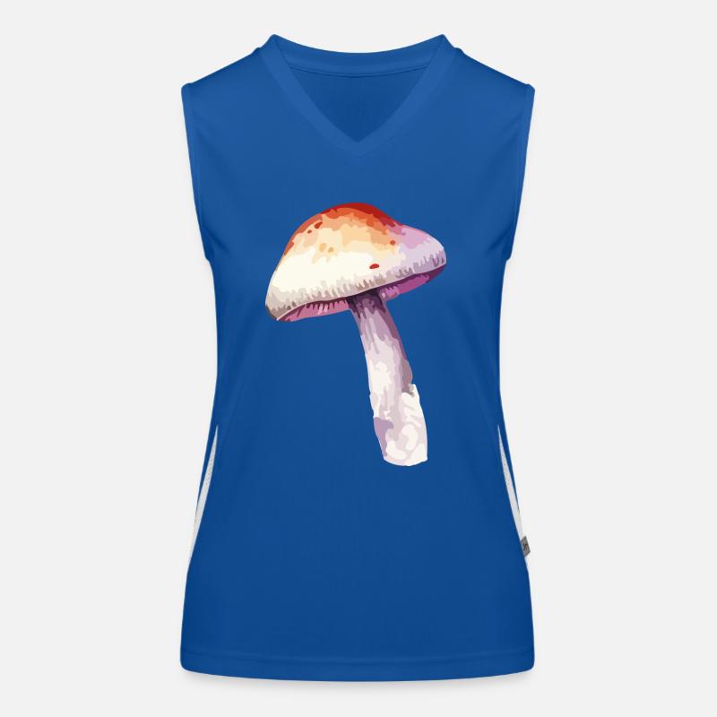champignon Débardeur respirant contrasté Femme