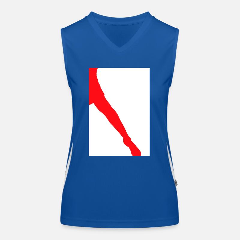 Silhouette de jambe Débardeur respirant contrasté Femme