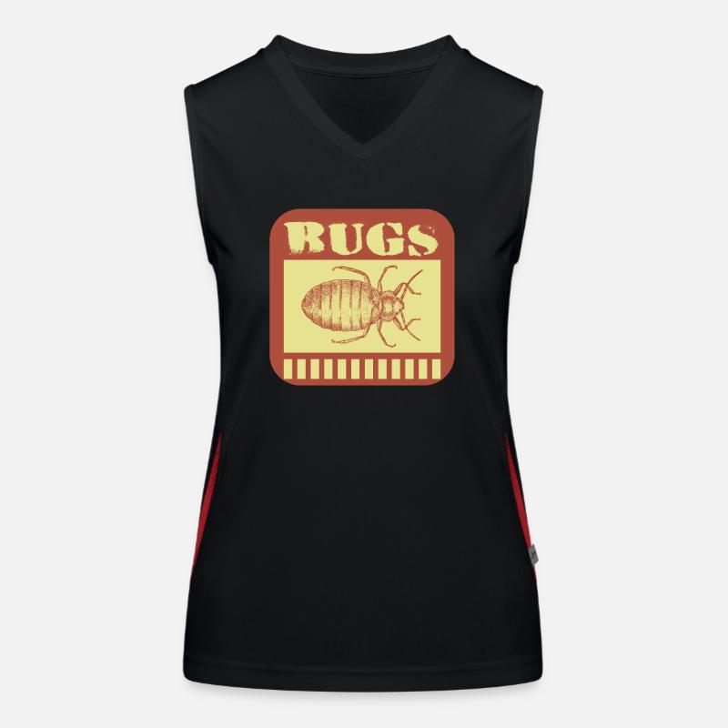 Bugs insects Women's Functional Contrast Tank Top