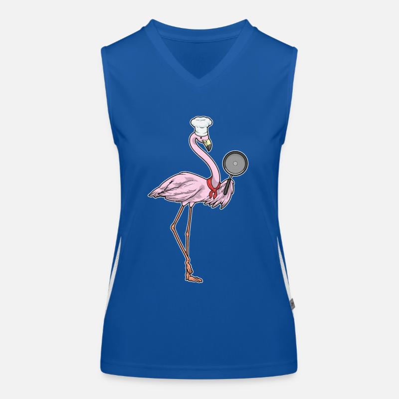 Flamingo Poêle de cuisson Cuisson Débardeur respirant contrasté Femme
